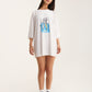 Ivory Oversized T-Shirt OK - mysimplicated