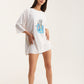 Ivory Oversized T-Shirt OK - mysimplicated