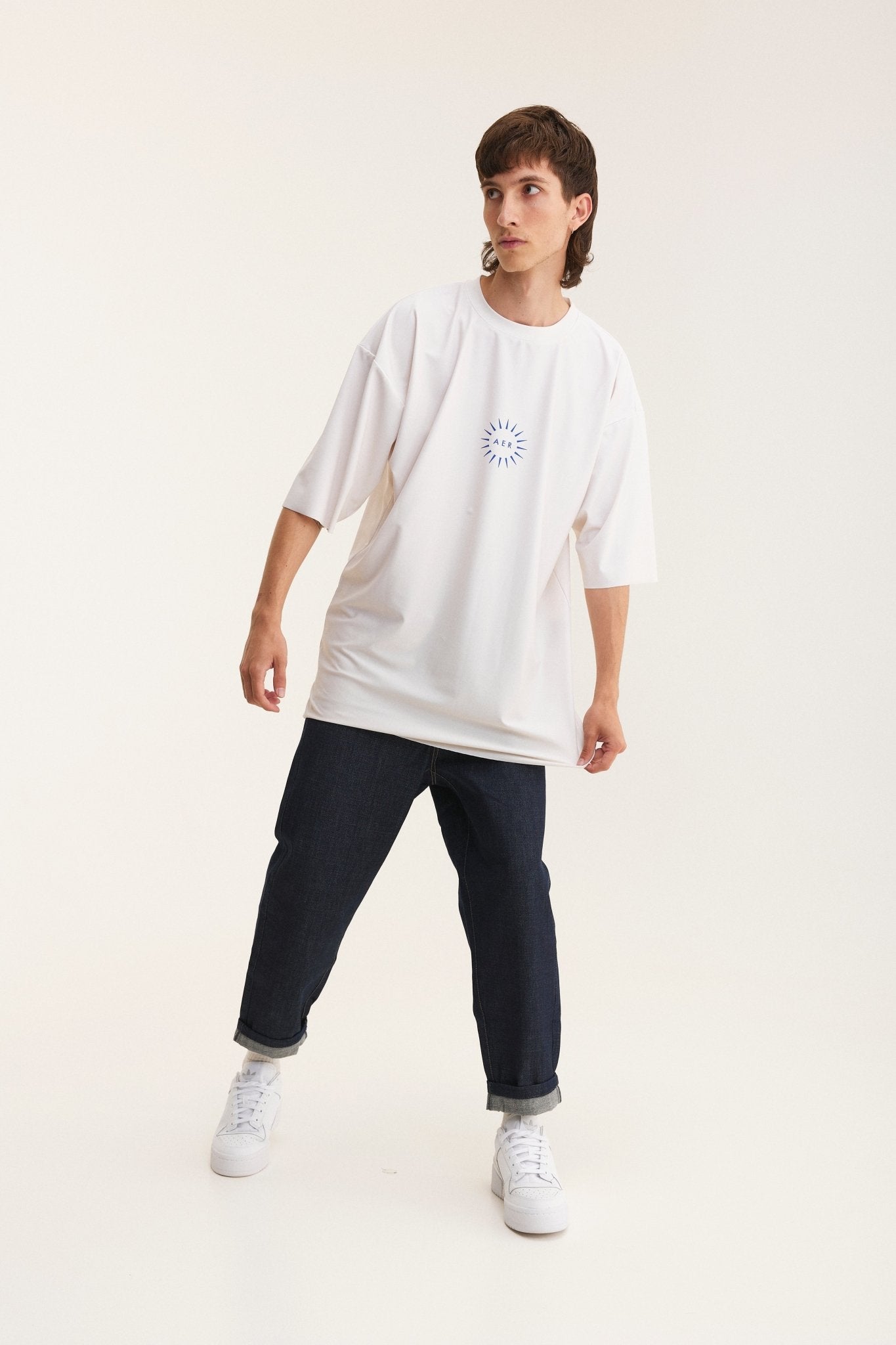 AER Ivory T-shirt - mysimplicated