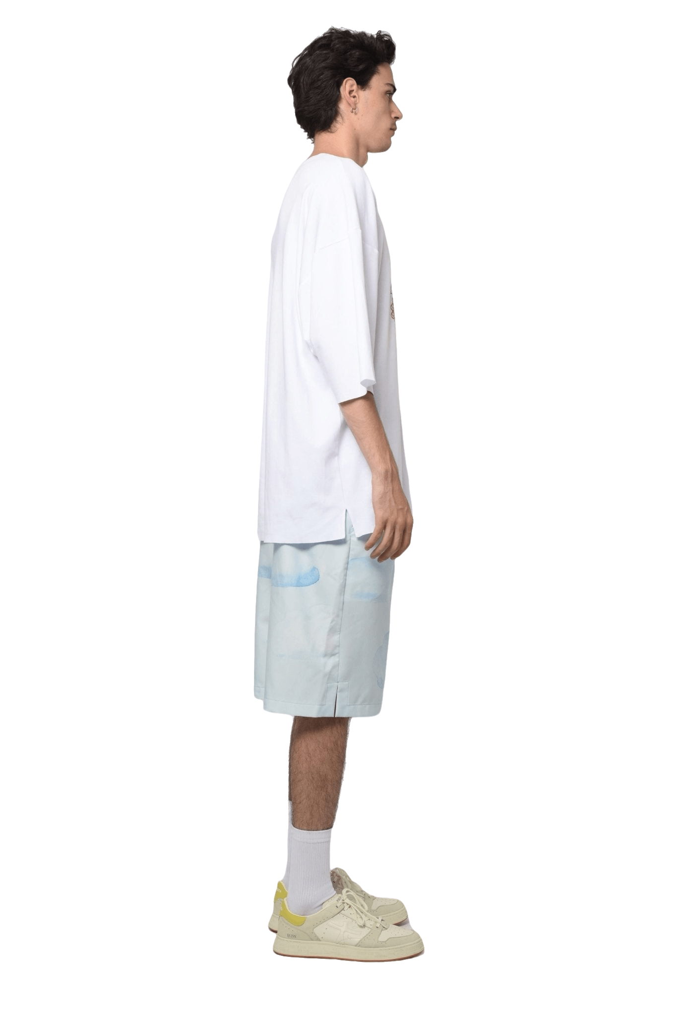 Bermuda Shorts Clouds (recycled fabric) - mysimplicated