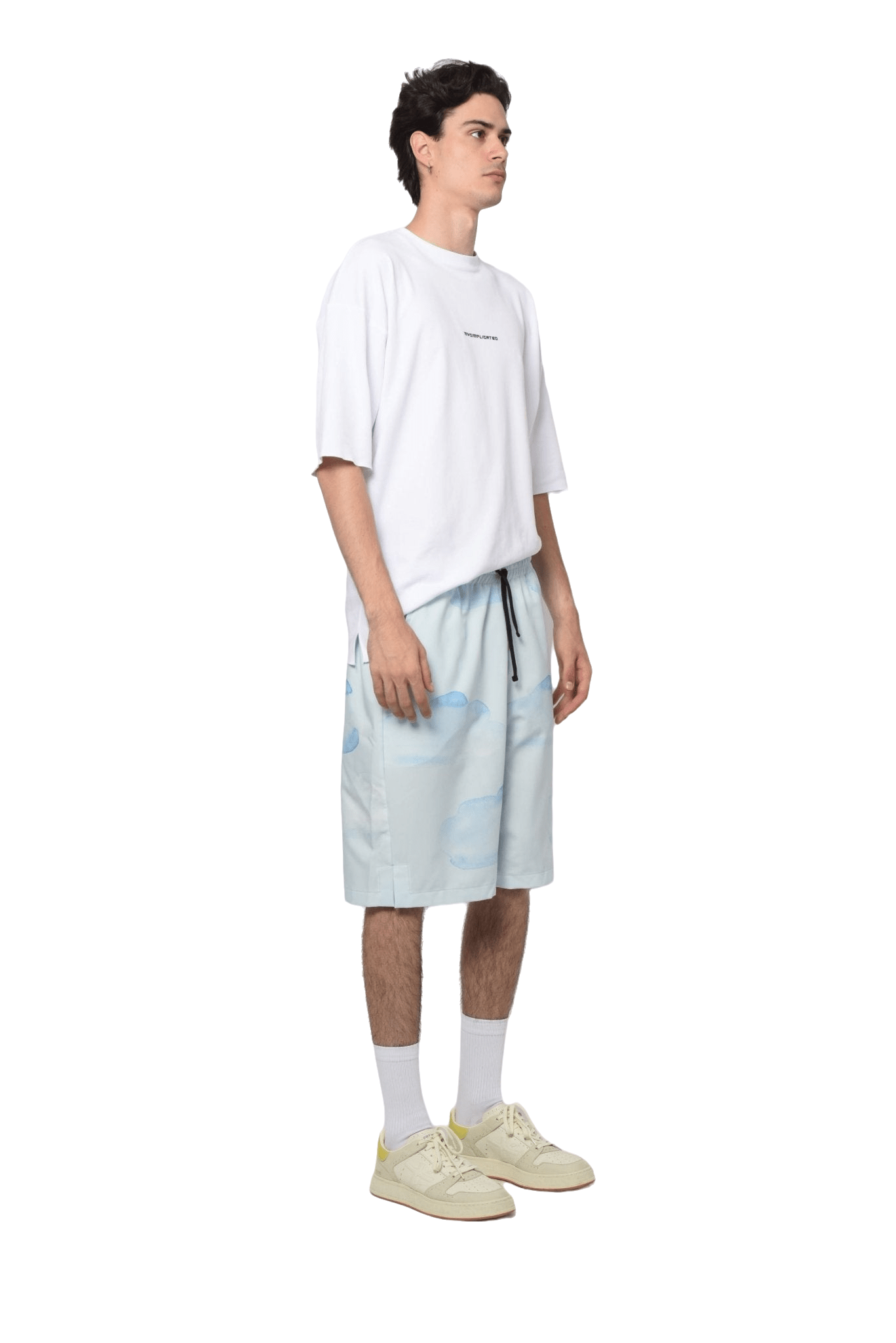 Bermuda Shorts Clouds (recycled fabric) - mysimplicated