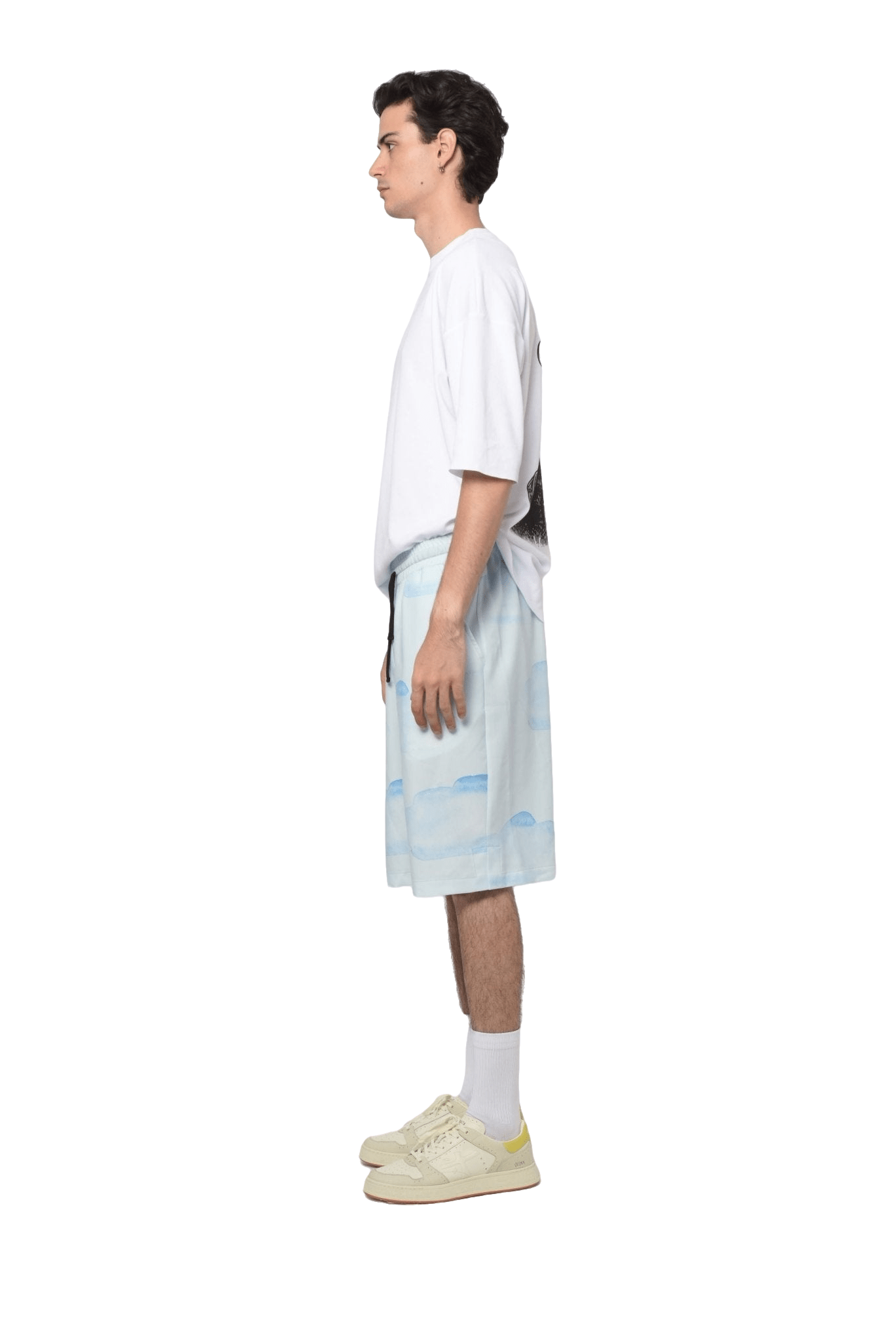 Bermuda Shorts Clouds (recycled fabric) - mysimplicated
