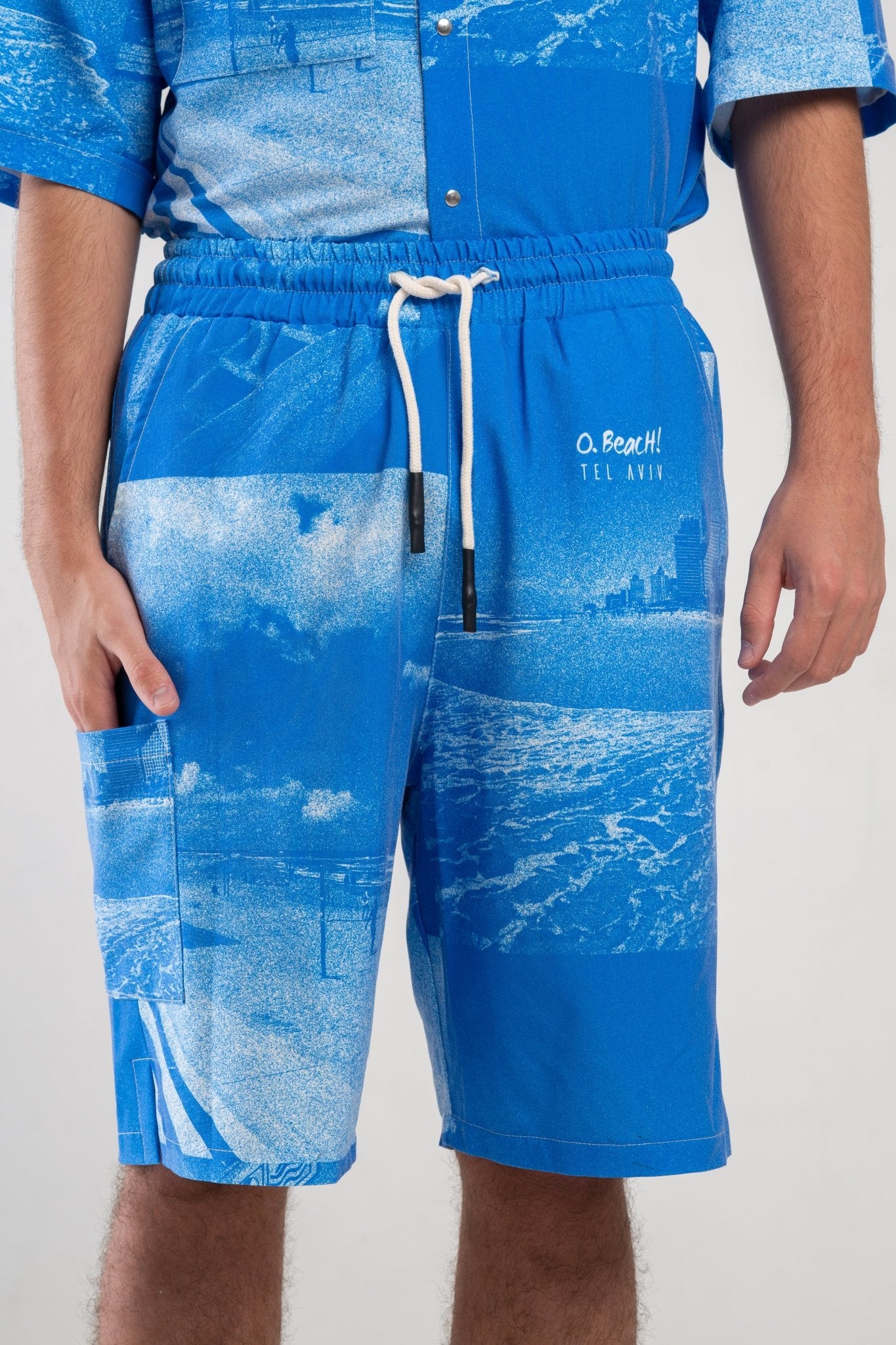 Bermuda Shorts O.Beach Tel Aviv (recycled fabric) - mysimplicated