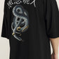 Black T-shirt Snake - mysimplicated