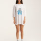 Ivory Oversized T-Shirt OK - mysimplicated