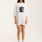 Ivory Oversized T-Shirt Third Eye - mysimplicated