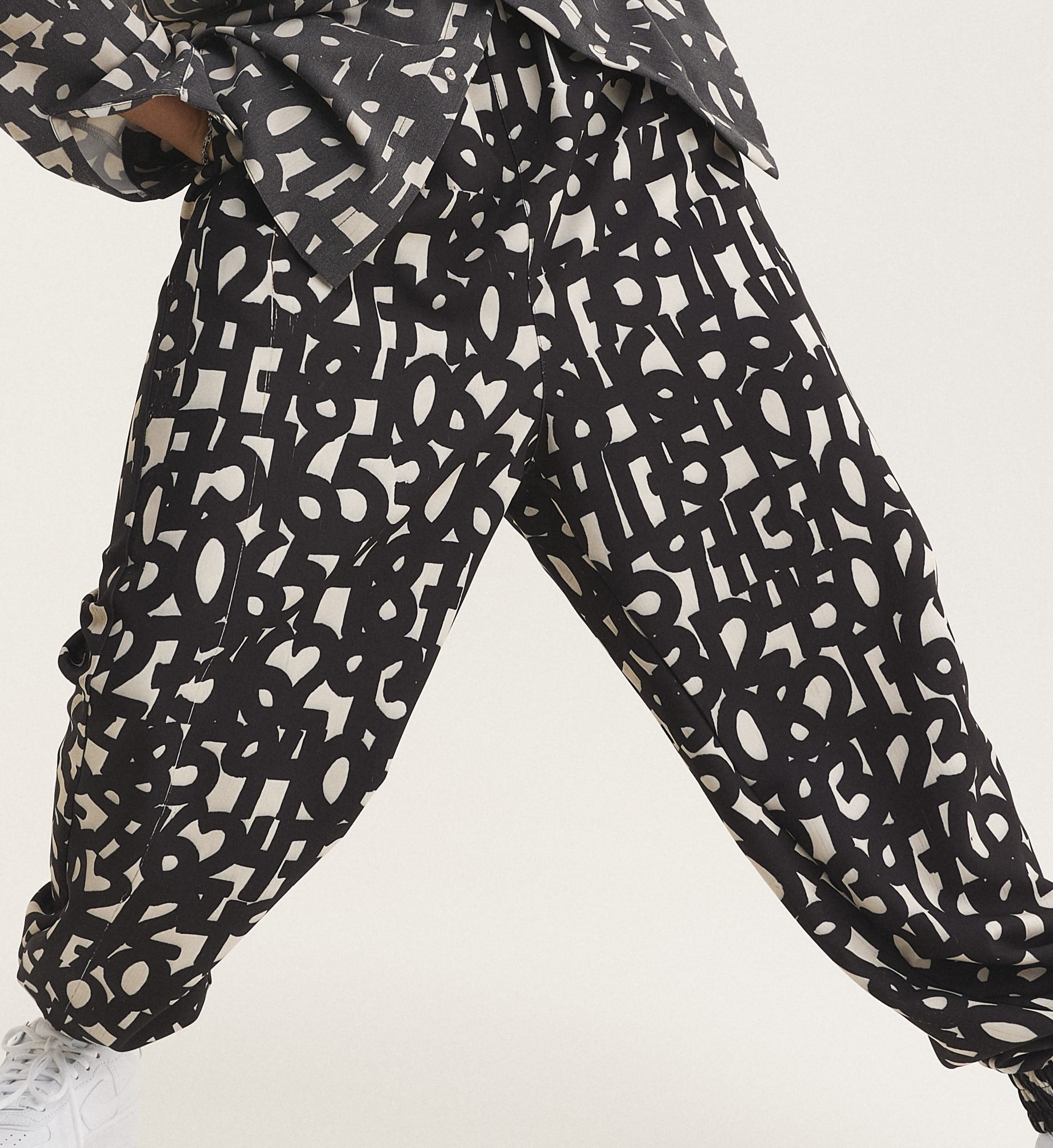 Numbers Pants (recycled fabric) - mysimplicated
