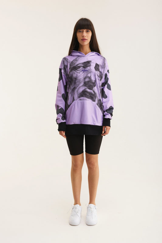 Oversized Hoodie Mauve - mysimplicated