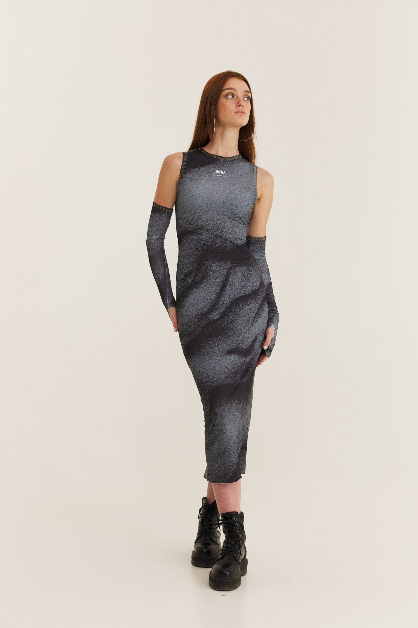 Rock Second-Skin Dress with Gloves - mysimplicated