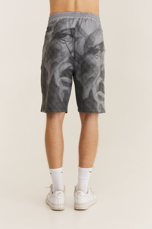 Short Sleeve Shirt & Bermuda Set Grey (recycled fabric) - MYS