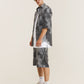 Short Sleeve Shirt & Bermuda Set Grey (recycled fabric) - mysimplicated