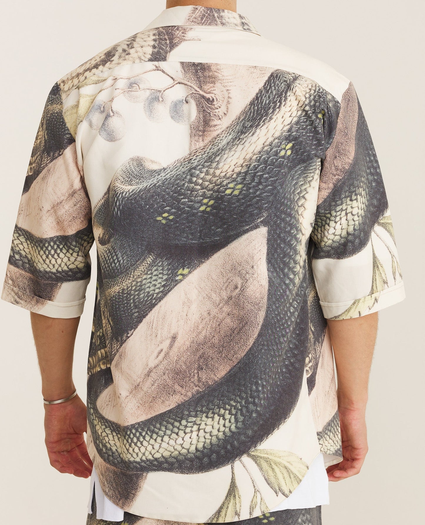 Short Sleeve Shirt & Bermuda Set Snake (recycled fabric) - MYS