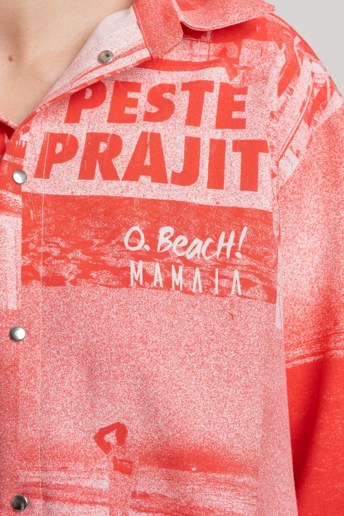 Short Sleeve Shirt O.Beach Mamaia (recycled fabric) - mysimplicated