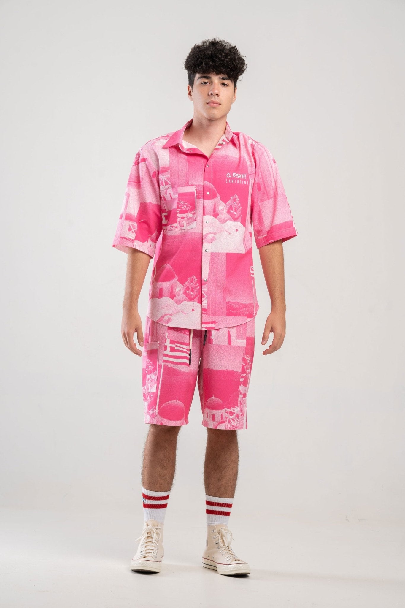 Short Sleeve Shirt O.Beach Santorini (recycled fabric) - mysimplicated