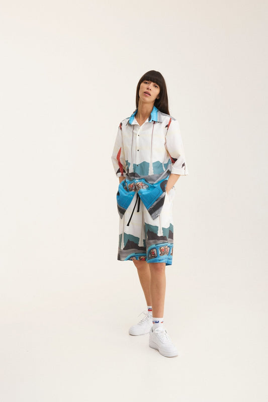 Short Sleeve Shirt Rockets (recycled fabric) - MYS