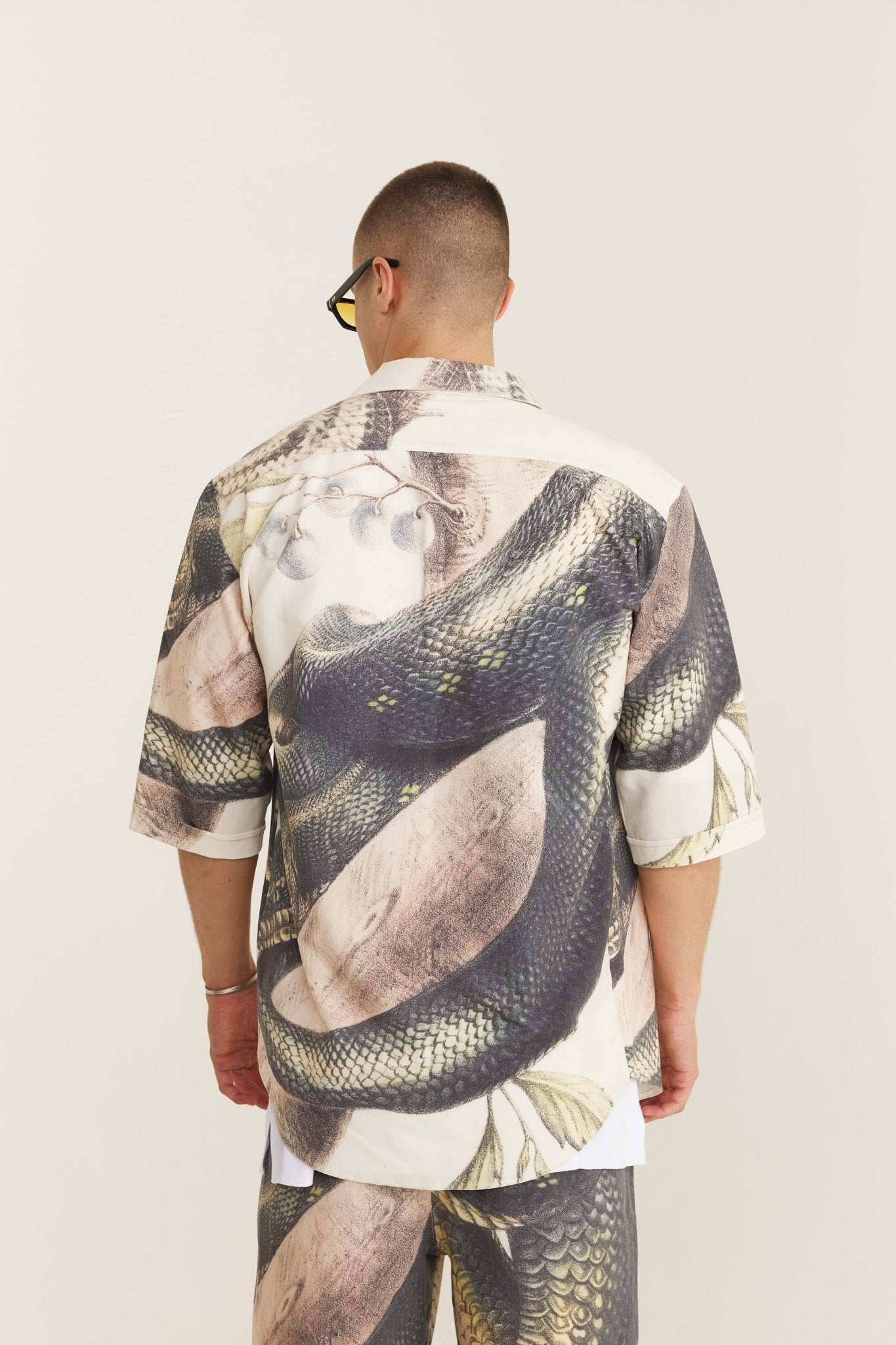 Short Sleeve Shirt Snake (recycled fabric) - mysimplicated