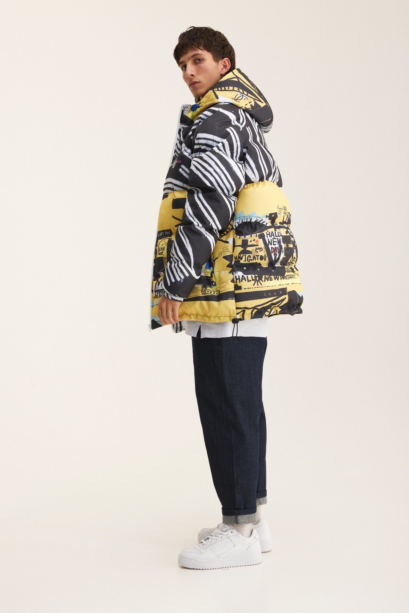 Winter Jacket Black & Yellow - mysimplicated