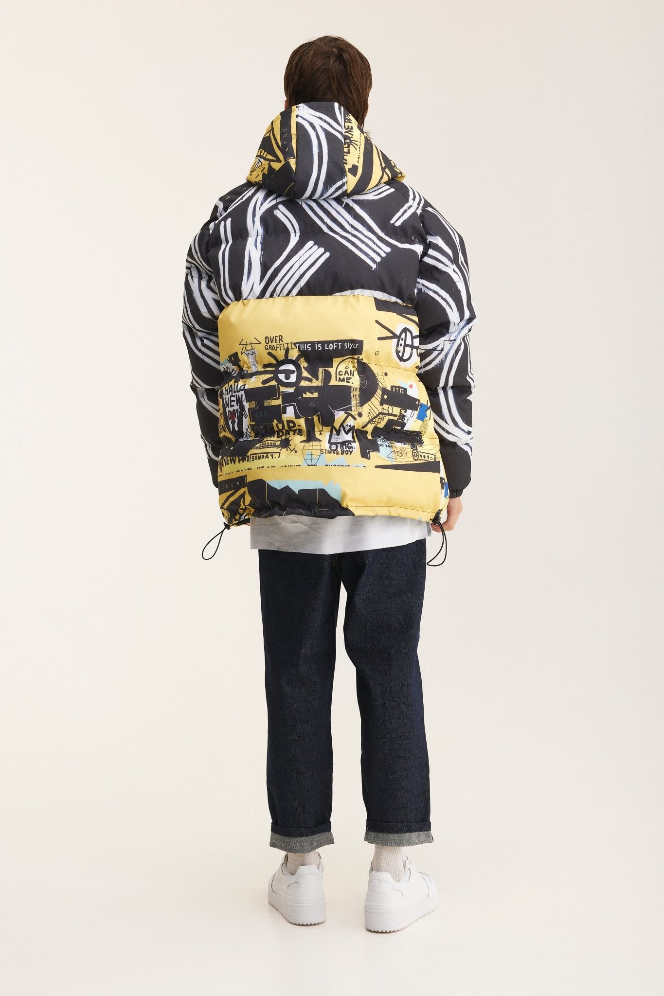 Winter Jacket Black & Yellow - mysimplicated